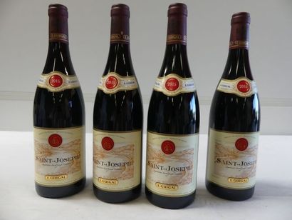 null 4 bouteilles de St Joseph Rouge, E. Guigal, 2015