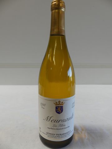 null bouteille de Meursault Blanc, Les Tillets, Adrien Pierarnault, 1998