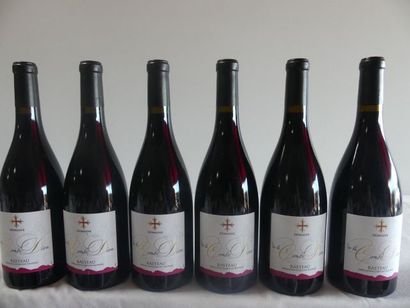null 6 bouteilles de Rasteau Rouge, Domaine de la Combe Dieu, 2015
