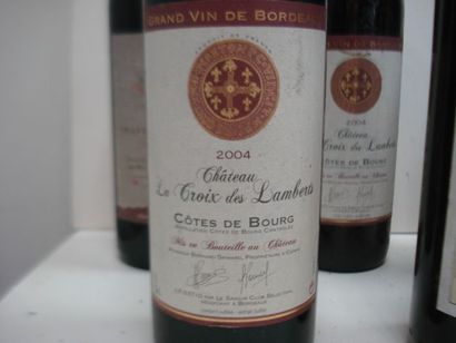 null Lot de 6 bouteilles de vin rouge : Château Saint Sauveur 2004, 2 de Château...
