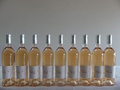 null 9 bouteilles de Côtes de Provence Rosé Sec, Domaine de Buganay, 2015