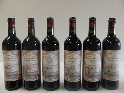 null 6 bouteilles de Lalande de Pomerol Clos de la Treille Niarfeix , Vignobles Niarfeix...