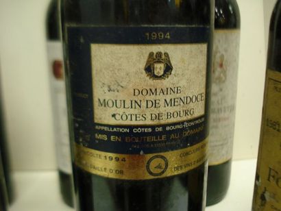 null Lot de 6 bouteilles de vin rouge : 2 de Château Larquey 1997, Château Tour Bellevue...