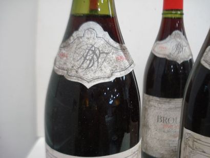 null 6 bouteilles de Brouilly, Pisse-Vieille, 1994. (esa, 1 basse)