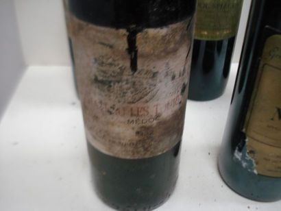 null Lot de 6 bouteilles de vin rouge : 3 de Médoc Select 1992, 1 de 1979, 1 de Château...
