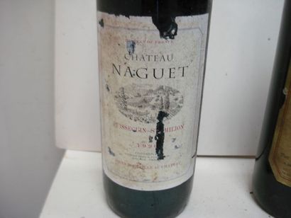 null Lot de 6 bouteilles de vin rouge : Château Bessan Segur 199? (esa, LB), Château...