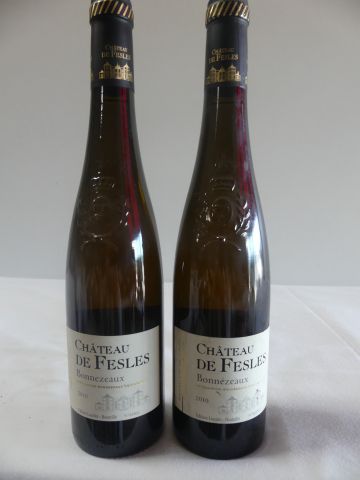 null 2 bouteilles de Château de Fesles, Bonnezeaux, AOC, Edition limitée, bouteilles...
