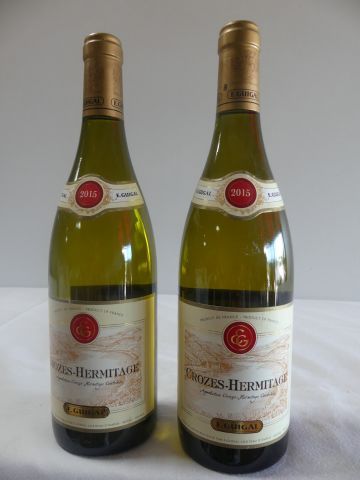 null 2 bouteilles de Crozes Hermitage Blanc, Domaine E. Guigal , 2015