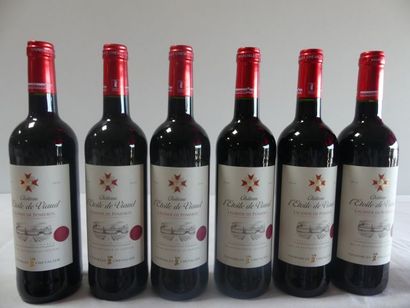 null 6 bouteilles de Château L'Etoile de Viaud, Lalande de Pomerol, Vignobles Chevalier,...