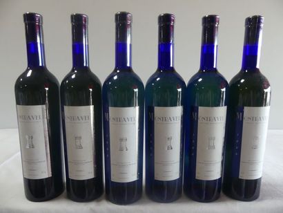 null 6 bouteilles de Montravel, AOC, Union des Viticulteurs de Port-Ste-Foy, 1999...