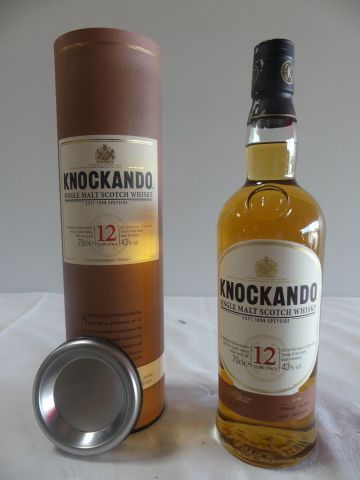 null Coffret d'1 Whisky Knockando, Single Malt Scotch Whisky, 12 ans d'âge, 70 cl,...