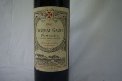 null 1 bouteille de Pomerol, Château Gazin, 1985 (ela)