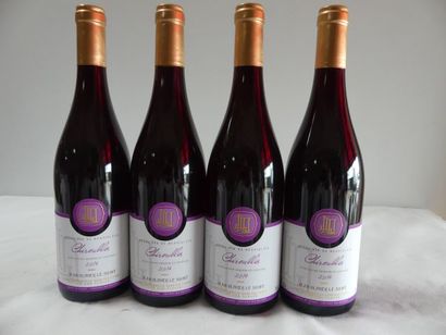 null 4 bouteilles de Chiroubles, Cru du Beaujolais, Jean Olivier Le Saint, 2014
