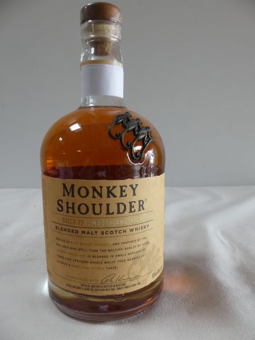 null Whisky 100 cl Monkey Shoulder Batch 27, Smooth and Rich, Blended Malt, 40 %...