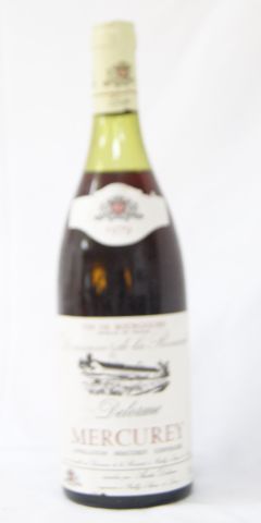 null 1 bouteille de Mercurey, domaine de la Renarde, 1979 (LB)