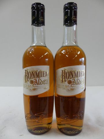 null 2 bouteilles de Rhum Ronmiel de Palma Island Aldéa, 70 cl, 20 % vol.