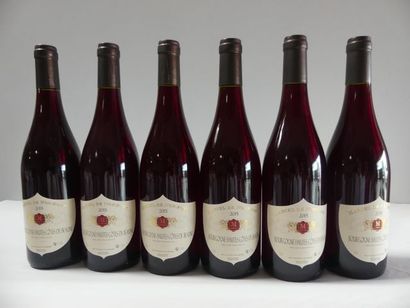 null 6 bouteilles de Bourgogne Rouge, Hautes Côtes de Beaune, Marcel de Normont,...