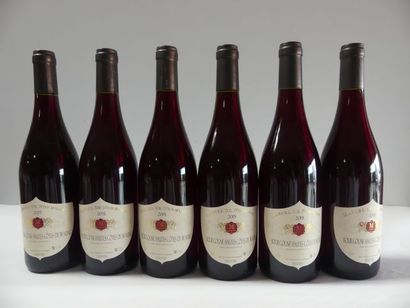 null 6 bouteilles de Bourgogne Rouge, Hautes Côtes de Beaune, Marcel de Normont,...