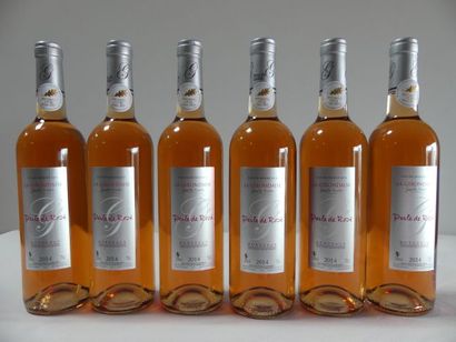null 6 bouteilles de Bordeaux Rosé, La Girondaise, Famille Excellor, 2014