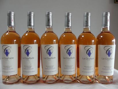 null 6 bouteilles de Provence Rosé, Domaine de la Courtade à Porquerolles, 2015