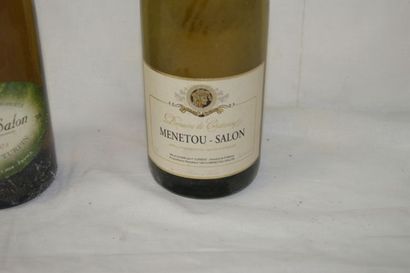null Lot de 2 bouteilles de Menetou-Salon, 2002 (LB) et 2003.