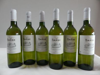 null 6 bouteilles d'Entre Deux Mers, Château de Sanse, Récoltant, 2011
