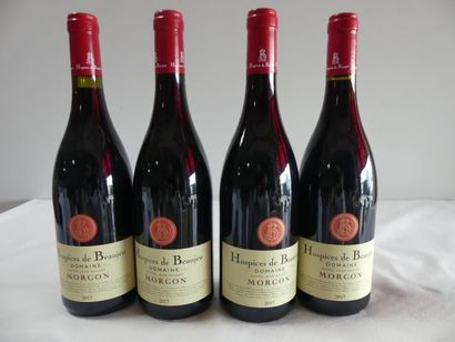 null 4 bouteilles des Domaines Hospices de Beaujeu, Morgon, La Cuvée Jean Gaudet,...
