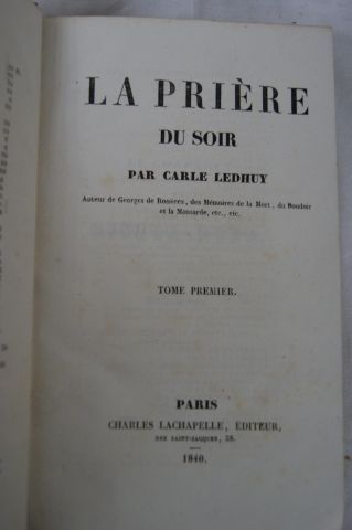 null Lot de 14 livres reliés : Lafosse, Ledhuy, Perrin, Langon, Guérin, Decocq.