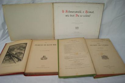 null Lot de 3 livres : un en allemand sur la Forêt Noire / Chancel "Le Secret de...