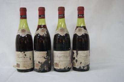 null 4 bouteilles de Bourgogne, 1972, Joseph Drouhin (eta, B et TB)