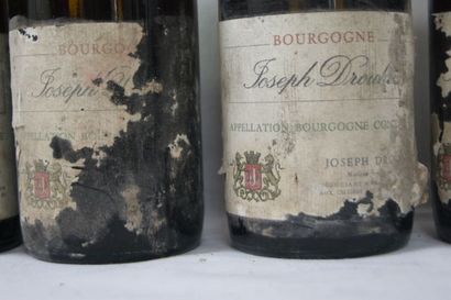 null 4 bouteilles de Bourgogne, 1972, Joseph Drouhin (eta, B et TB)