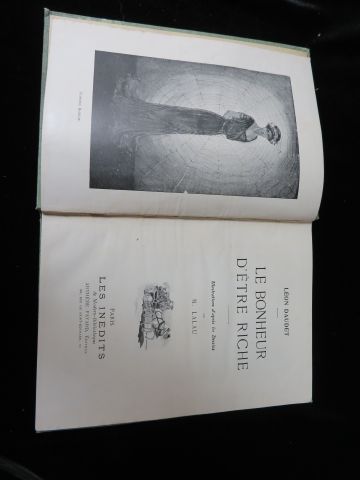 null Léon DAUDET "Le Bonheur d'être riche" Fayard, vers 1910. Illustrations d'après...