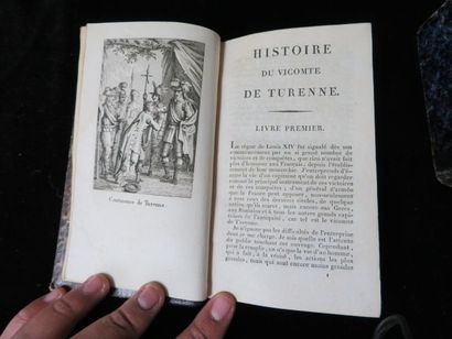 null RAGUENET "Histoire du vicomte de Turenne" Paris, Mesnard et Desenne, 1816. On...