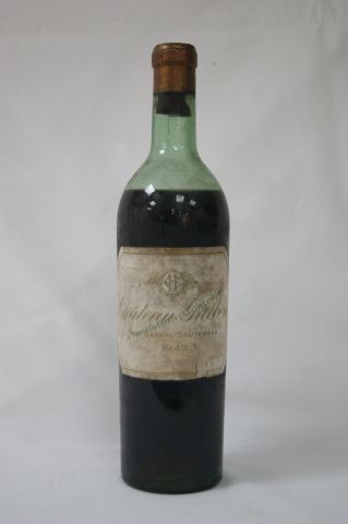 null 1 bouteille de Sauternes, Château Grillon, 1932 (elsa, B)