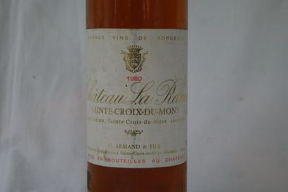 null 1 bouteille de Château La Rame, Sainte Croix du Mont 1980