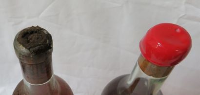 null 8 bouteilles de Sauternes, années 50/60 (B, dépôt)