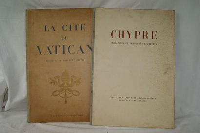 null Lot de livres : Chypre, Vatican.