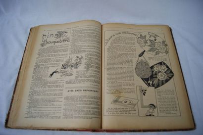null Revues "la semaine de Suzette" janvier 1928-décembre 1928 (24ème année). Edition...