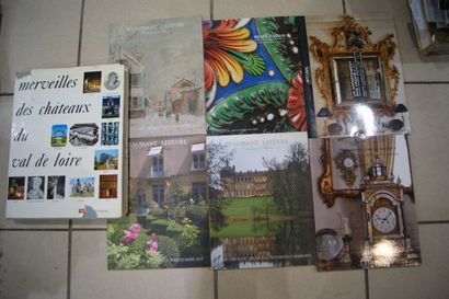 null Lot de 6 catalogues de vente des maisons BEAUSSANT LEFEVRE, ART CURIAL, et CHRISTIE’S....