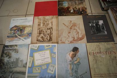 null Lot de 7 catalogues de vente des maisons CHRISTIE’S, SOTHEBY’S, MILLION…Thème...