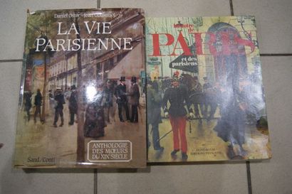 null Lot de 2 livres d’art : D. OSTER et J. GOULEMOT, « La vie parisienne » édition...