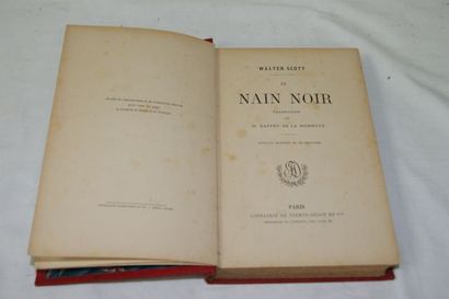 null Walter Scott "Le nain noir" Paris, Firmin Didot