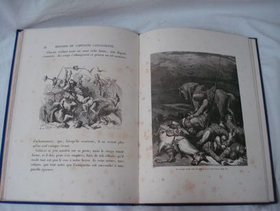 null MANUL "Histoire de l'Intrépide capitaine Castagnette" Illustré d'après Gustave...