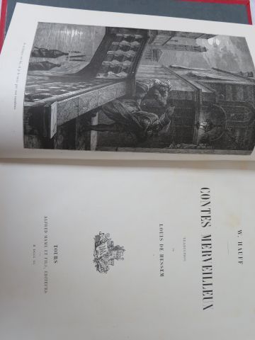 null W. HAUFF "Contes merveilleux" Tours, Mame et fils, 1890 (quelques rousseurs...
