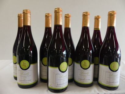 null 8 bouteilles de Brouilly, Cru du Beaujolais, Jean Olivier Le Saint, 2014