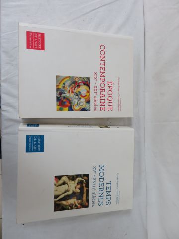 null Lot de 2 livres d'Histoire de l'Art : "Temps Modernes", Flammarion, 2011 / "Epoque...
