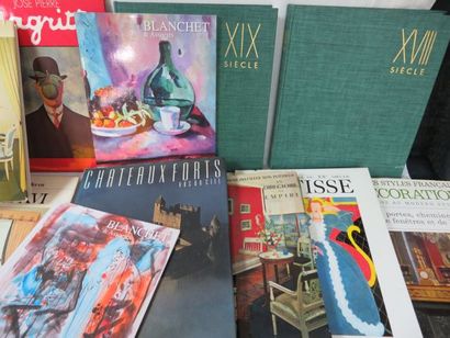 null Fort lot de livres d'Histoire de l'Art : Magritte, Picasso, Matisse, les Styles...