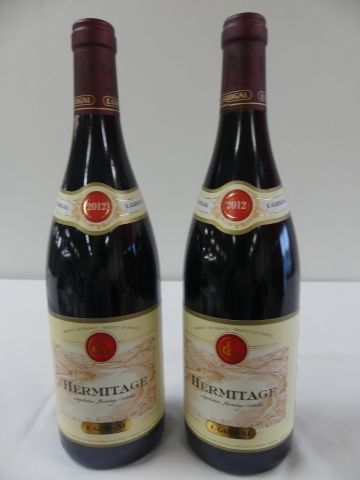 null 2 bouteilles d'Hermitage Rouge, E. Guigal, 2012
