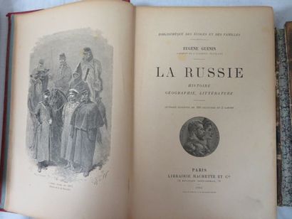 null Lot de 4 livres comprenant Denorvins "Histoire de Napoléon" Tome 1 (accident...