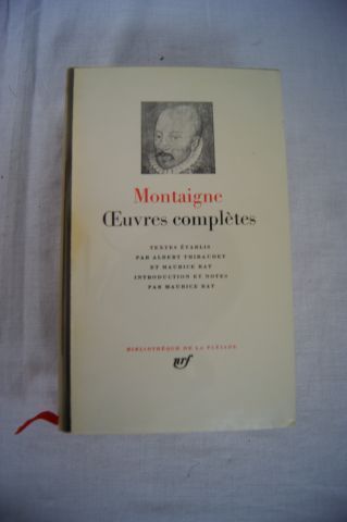 null LA PLEIADE, Montaigne "Oeuvres complètes" (1962)